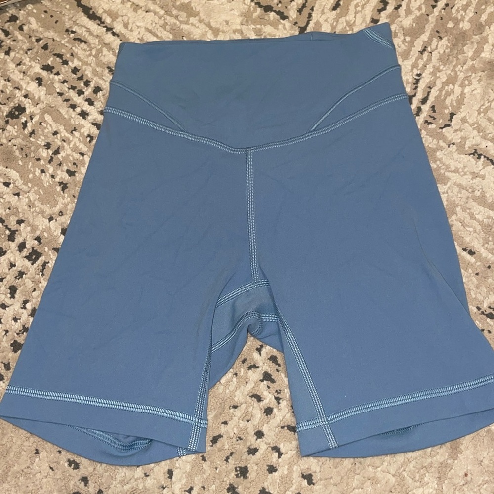 Utility blue align shorts